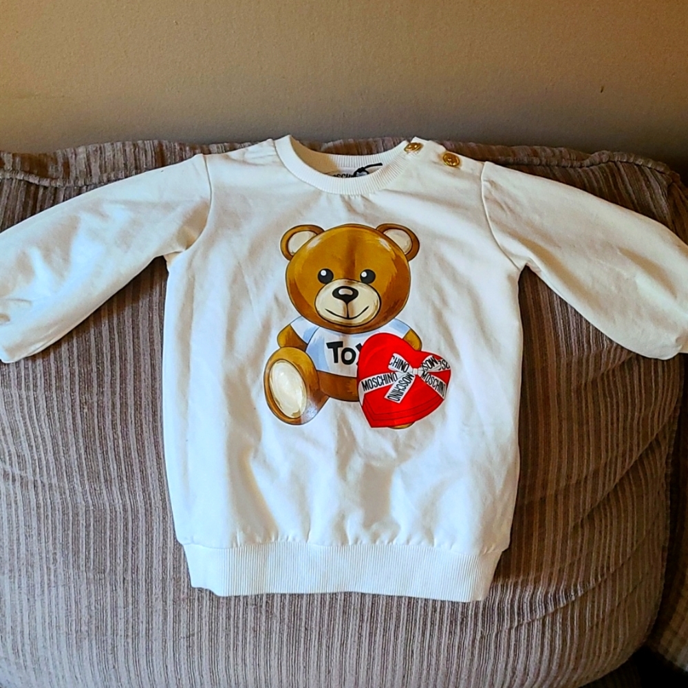 MOSCHINO BABY SWEATER WORN ONCE EXCELLENT CONDITION
